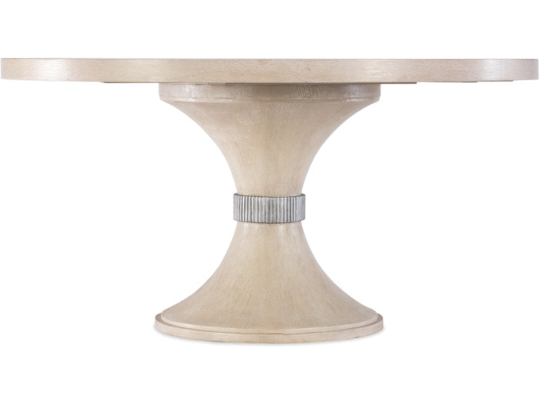 Hooker Furniture Casual Dining Nouveau Chic Round Pedestal Dining Table