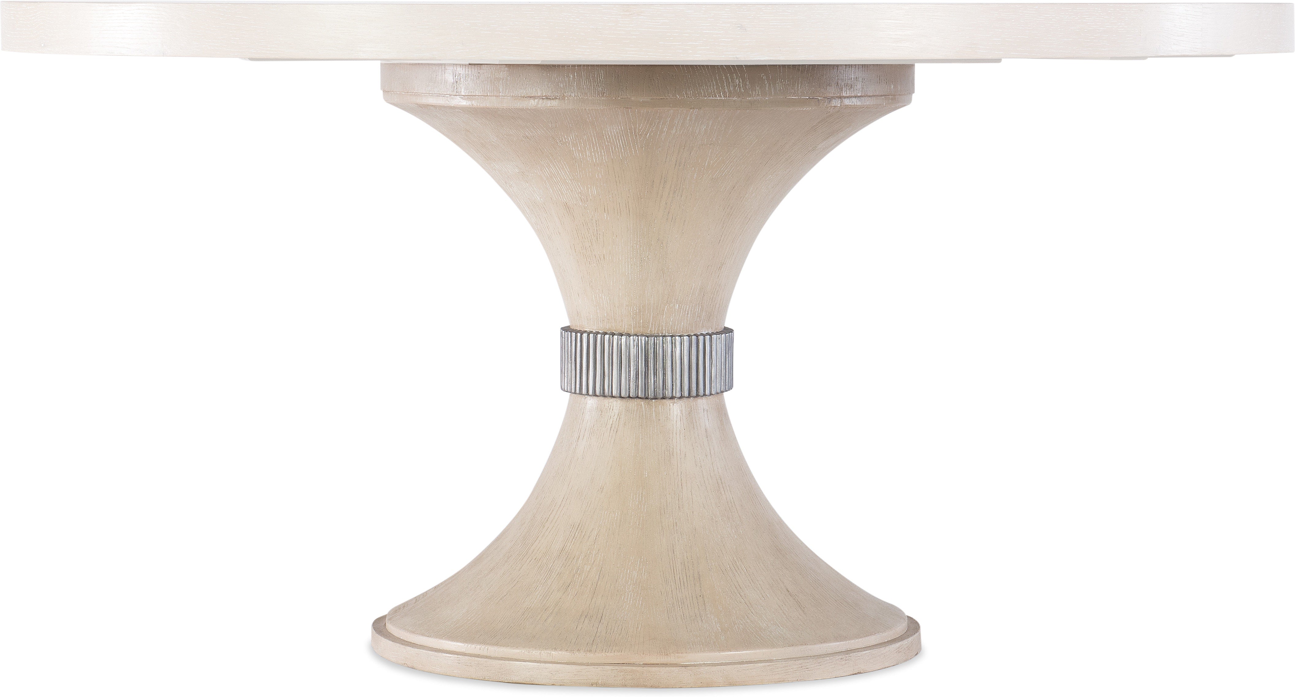 Hooker Furniture Casual Dining Nouveau Chic Round Pedestal Dining Table