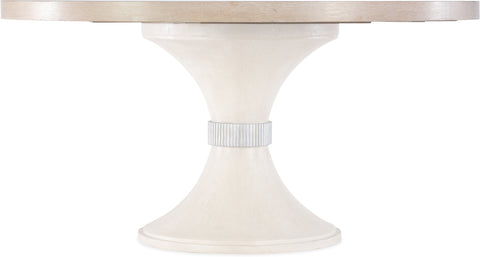 Hooker Furniture Casual Dining Nouveau Chic Round Pedestal Dining Table