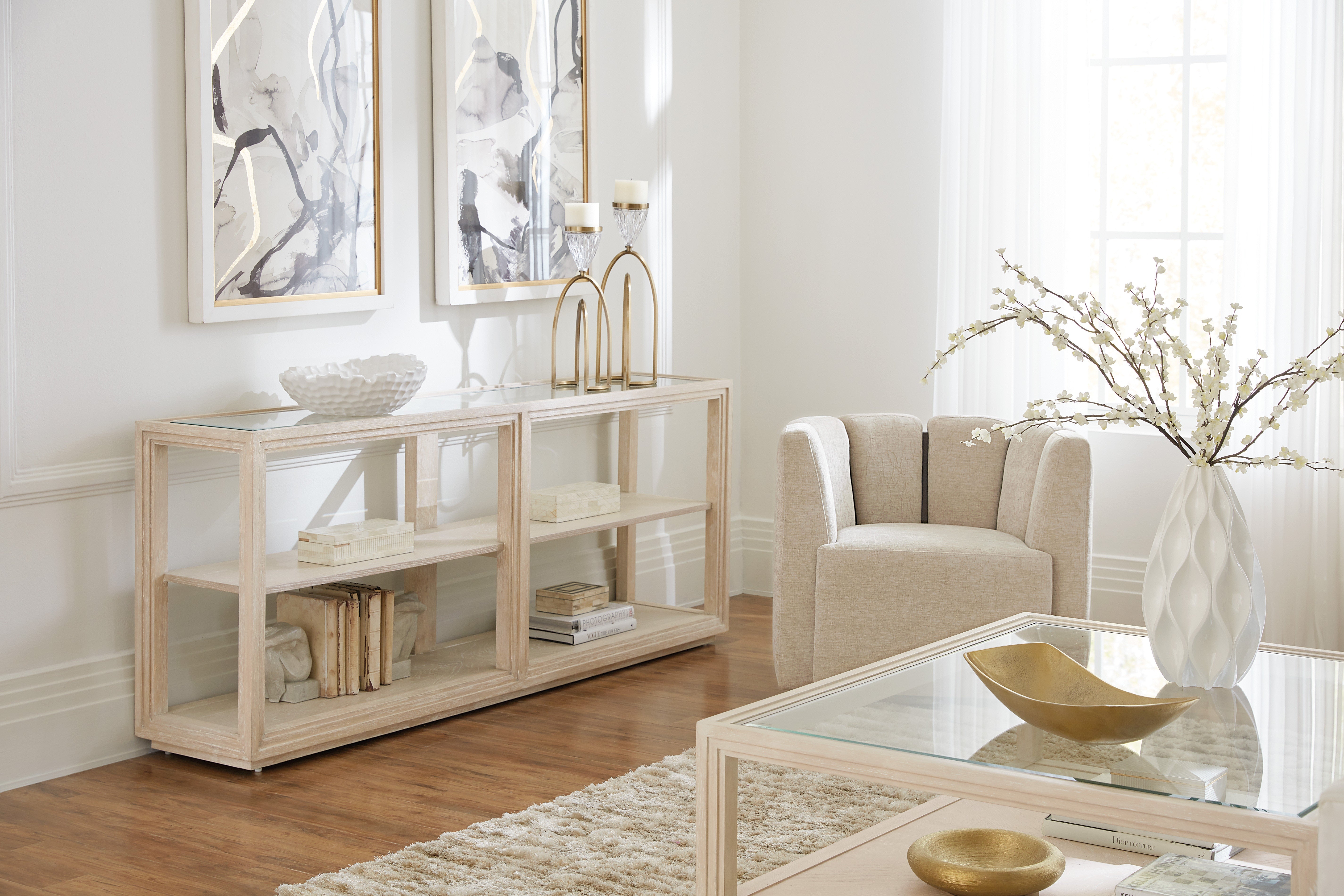 Hooker Furniture Living Room Nouveau Chic Console Table