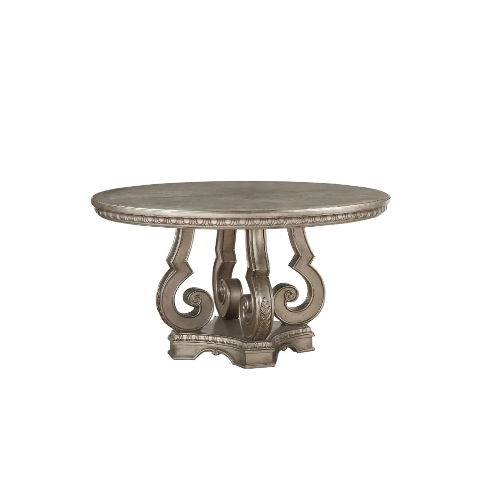 Northville Antique Silver Dining Table Model 66915 By ACME Furniture