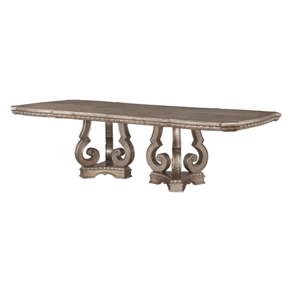 Northville Antique Silver Dining Table Model 66920 By ACME Furniture