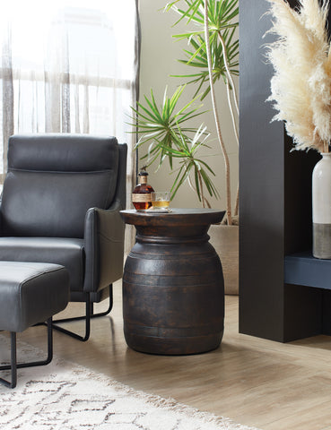 Hooker Furniture Living Room Big Sky Urn Spot Table