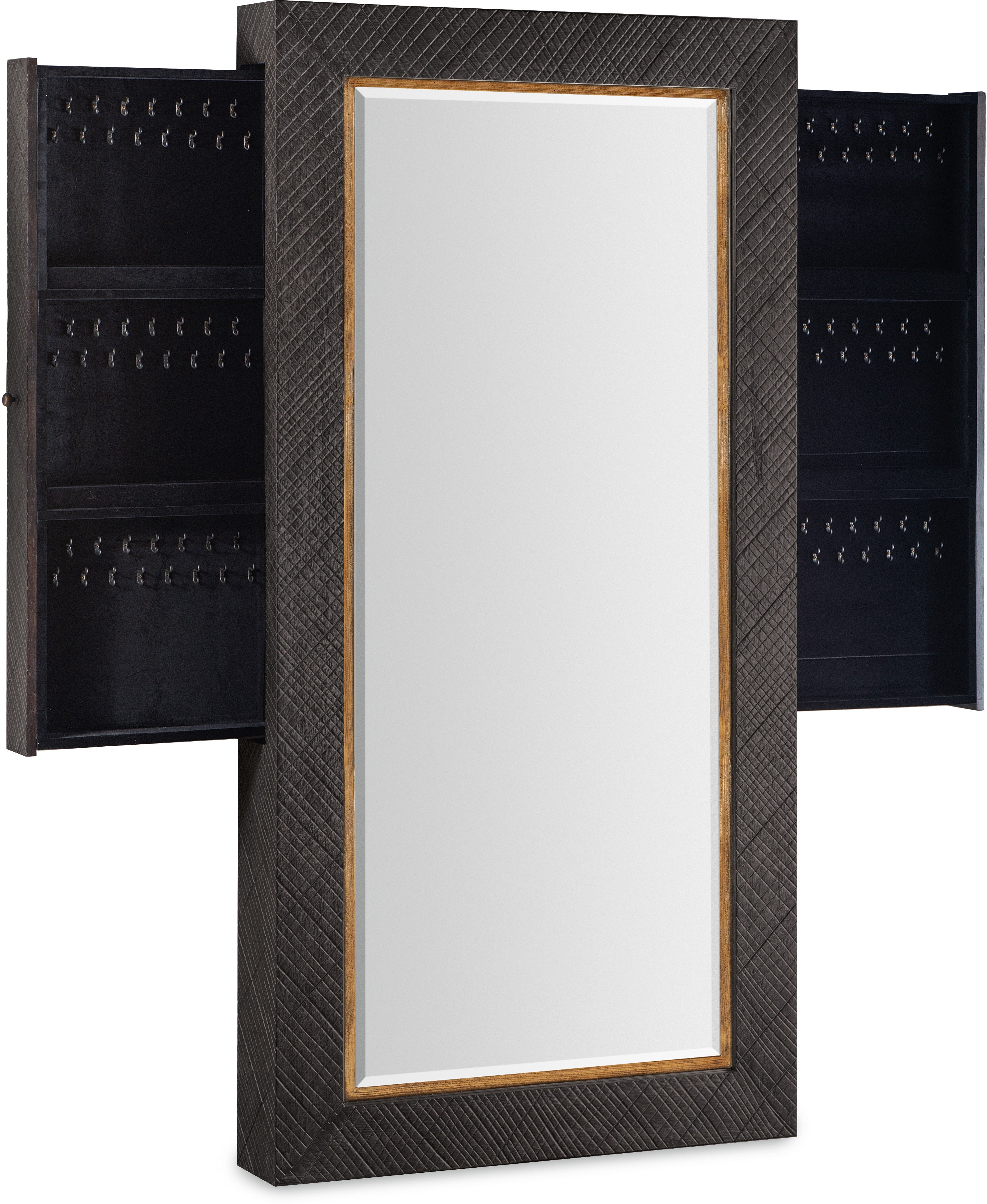 Hooker Furniture Big Sky Floor Mirror w/Jewelry Storage