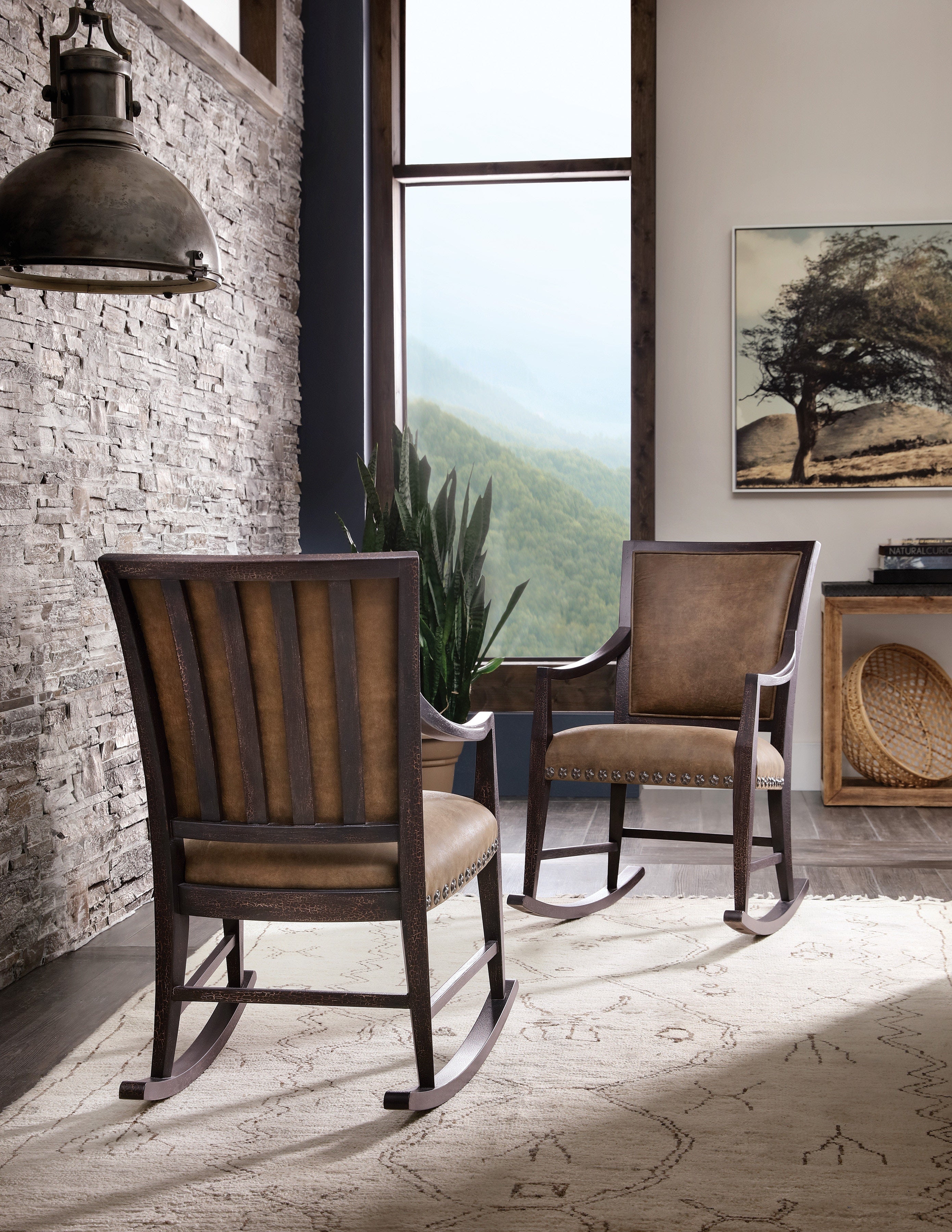 Hooker Furniture Living Room Big Sky Rocking Chair