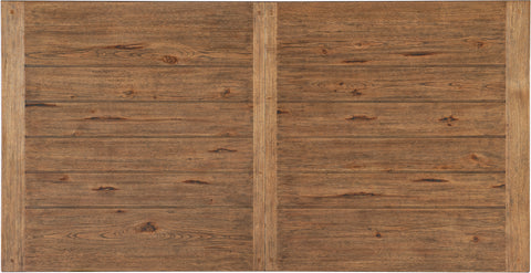 Hooker Furniture Casual Dining Big Sky Trestle Dining Table w/2-20in leaves