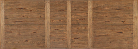 Hooker Furniture Casual Dining Big Sky Trestle Dining Table w/2-20in leaves