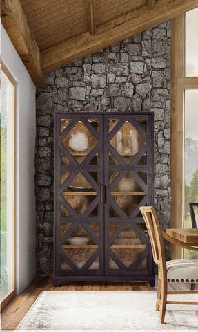 Hooker Furniture Casual Dining Big Sky Display Cabinet