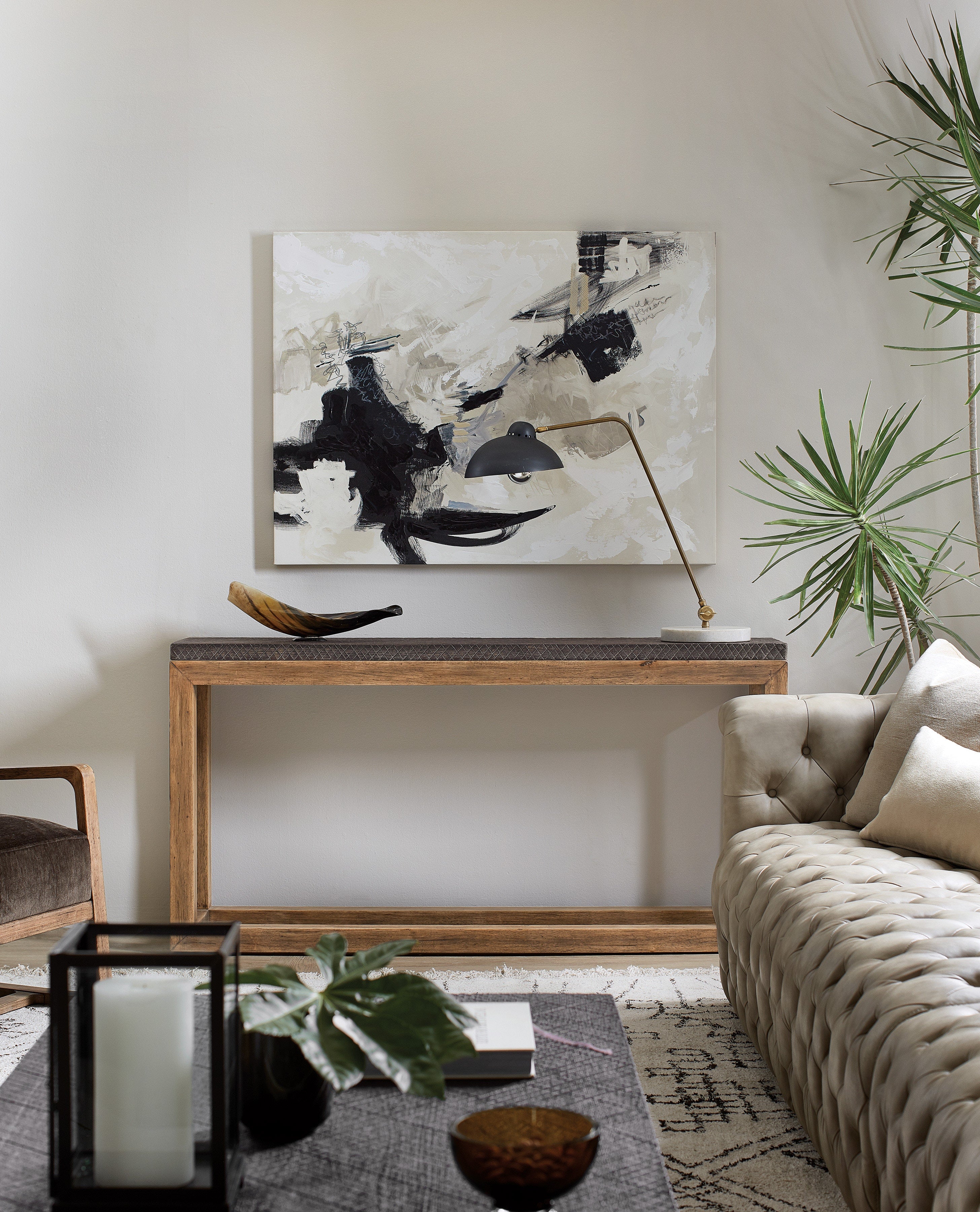 Hooker Furniture Living Room Big Sky Sofa Table