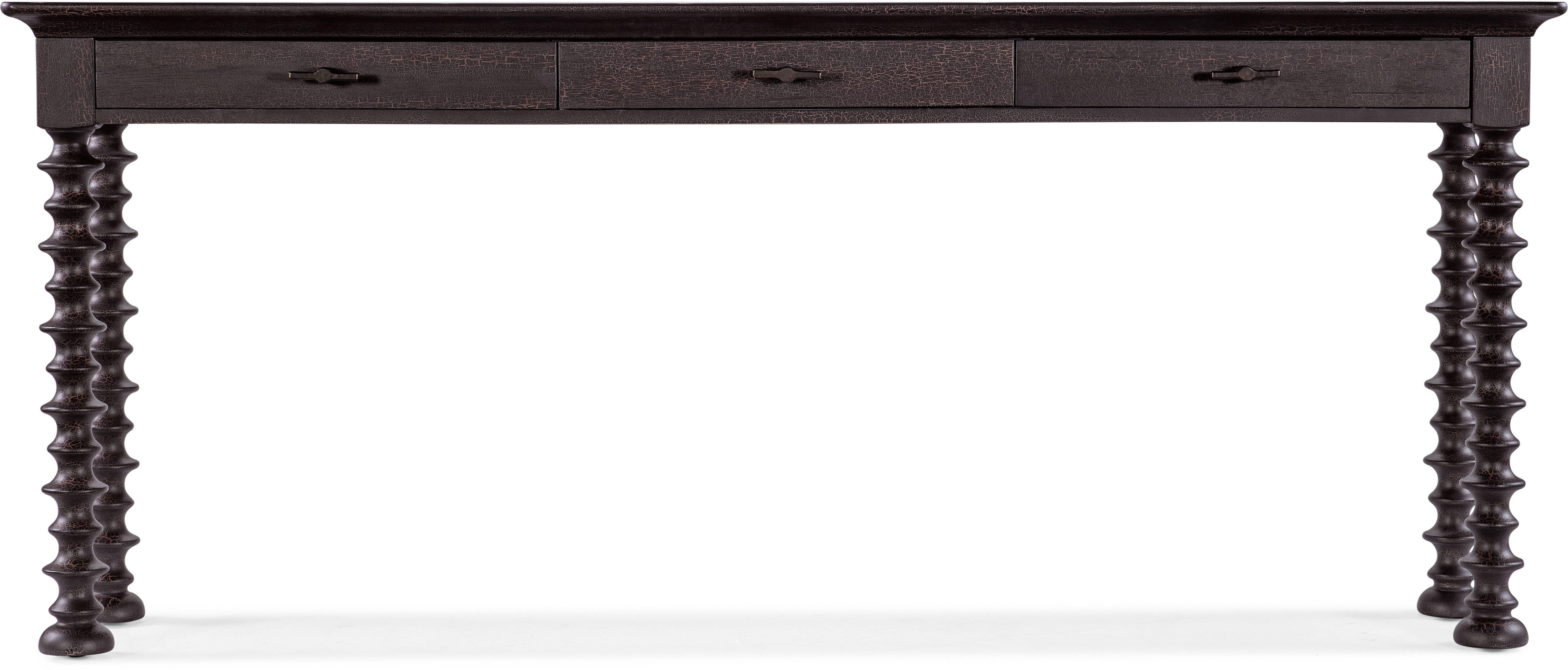 Hooker Furniture Living Room Big Sky Turned Leg Sofa Table