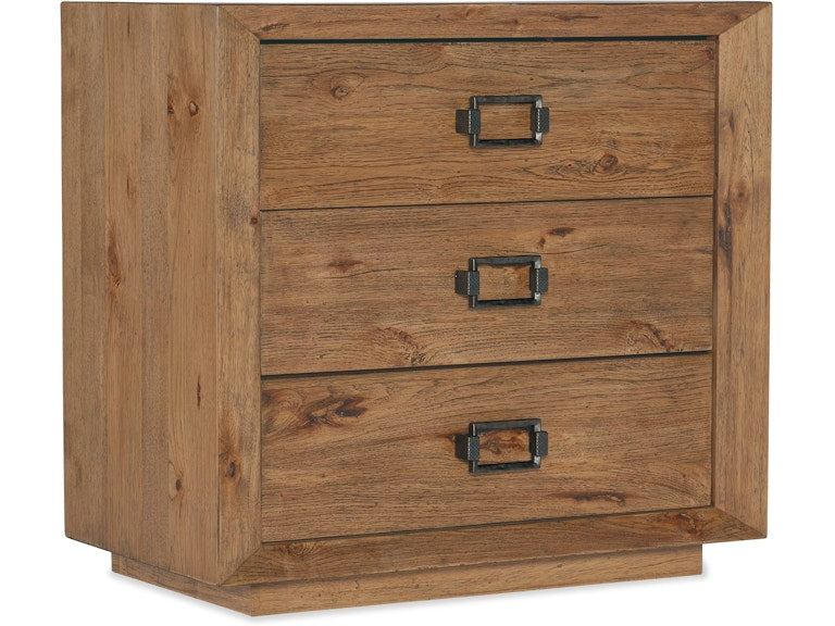 Hooker Furniture Bedroom Big Sky Three Drawer Nightstand