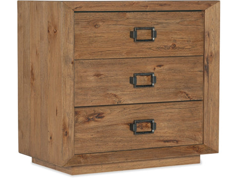 Hooker Furniture Bedroom Big Sky Three Drawer Nightstand