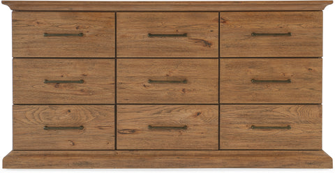 Hooker Furniture Bedroom Big Sky Nine Drawer Dresser