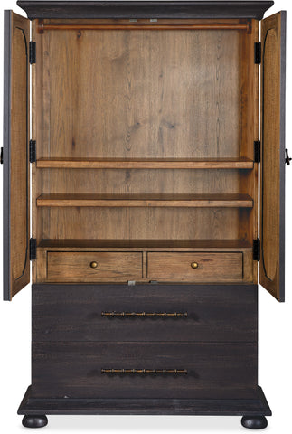 Hooker Furniture Bedroom Big Sky Small Wardrobe