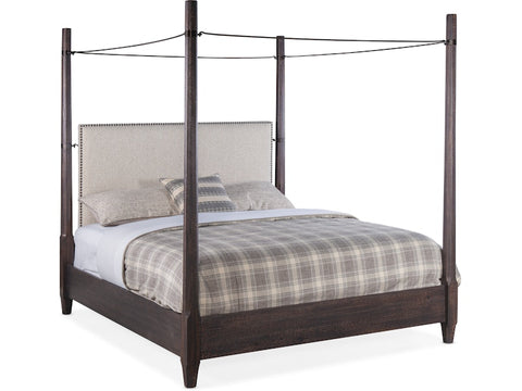 Hooker Furniture Bedroom Big Sky Cal King Poster Bed w/canopy