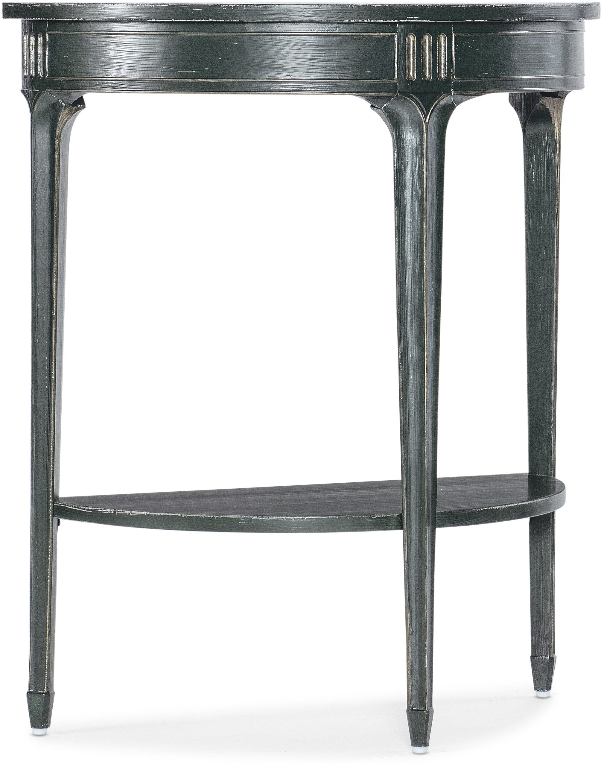Hooker Furniture Living Room Charleston Demilune Accent Table