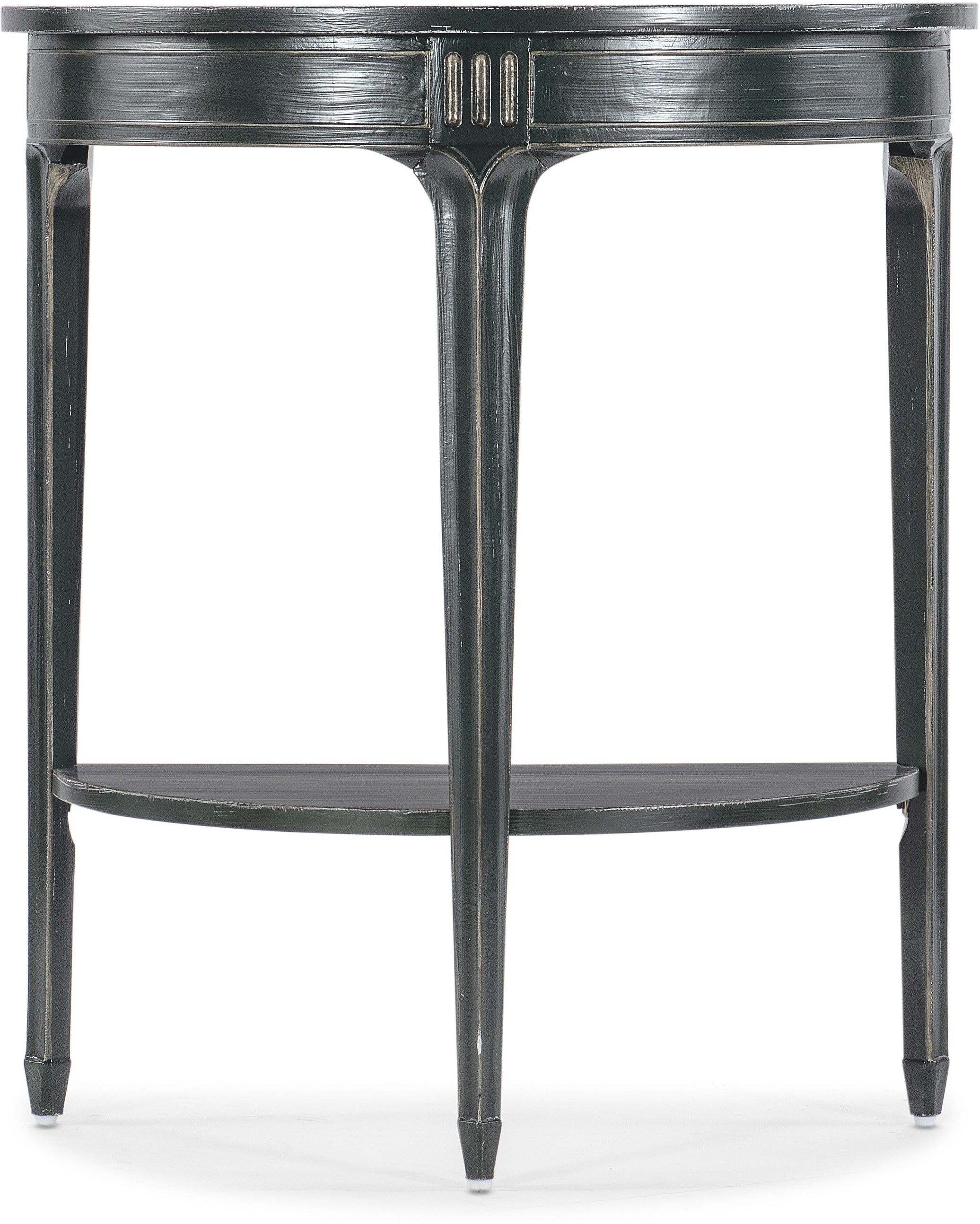 Hooker Furniture Living Room Charleston Demilune Accent Table