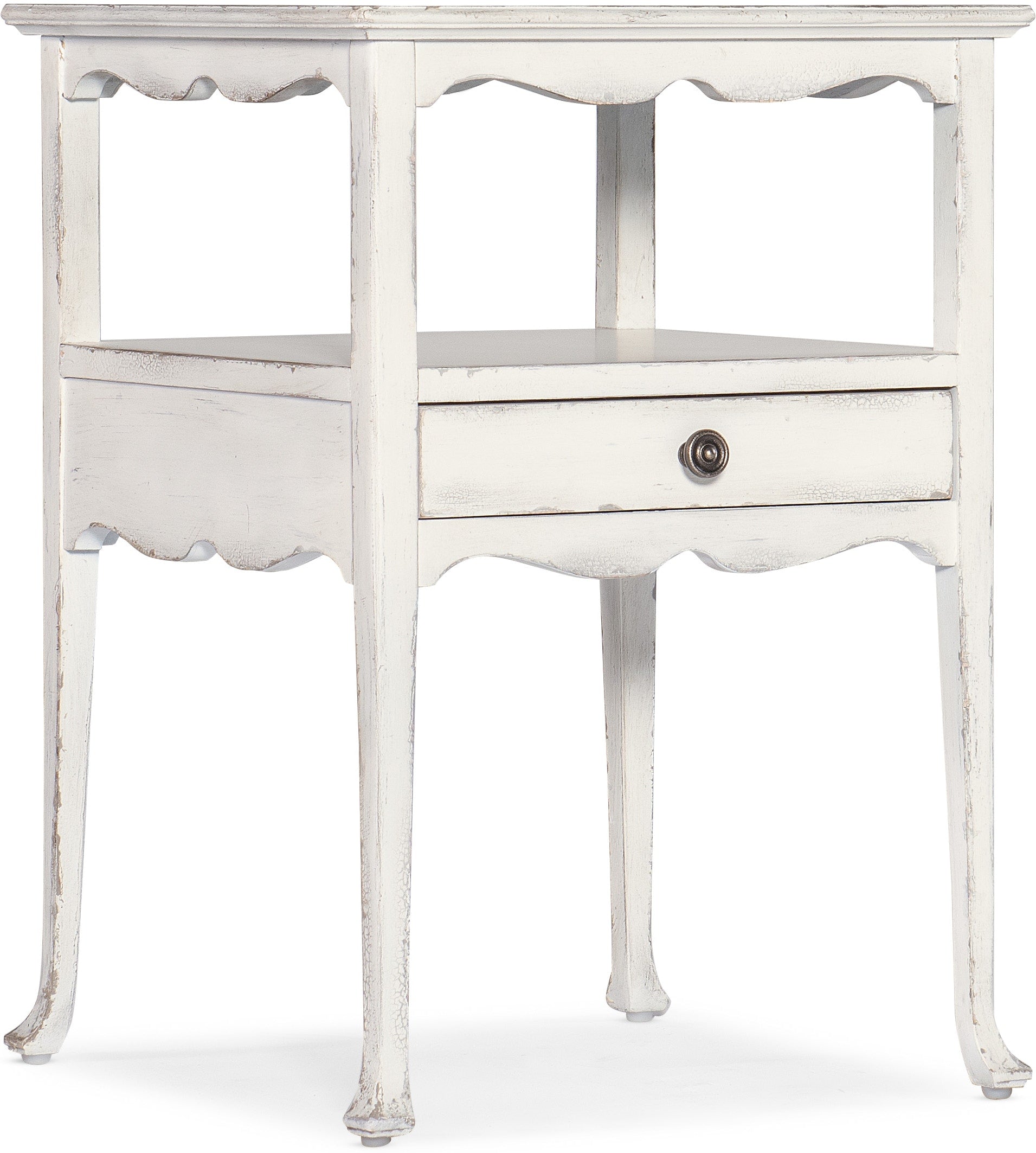 Hooker Furniture Living Room Charleston One-Drawer Accent Table