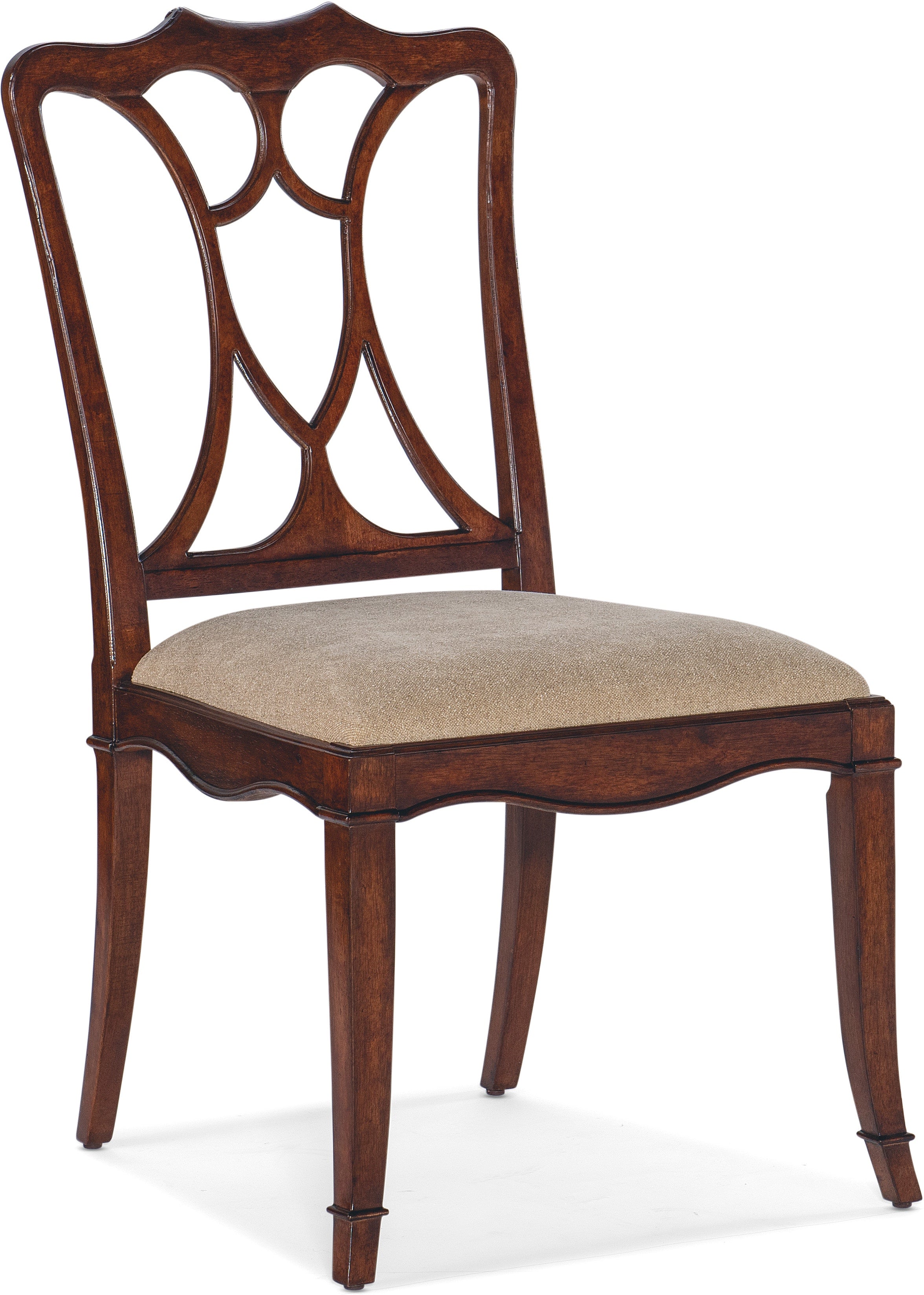 Hooker Furniture Casual Dining Charleston Upholstered Seat Side Chair-2 per carton/price ea