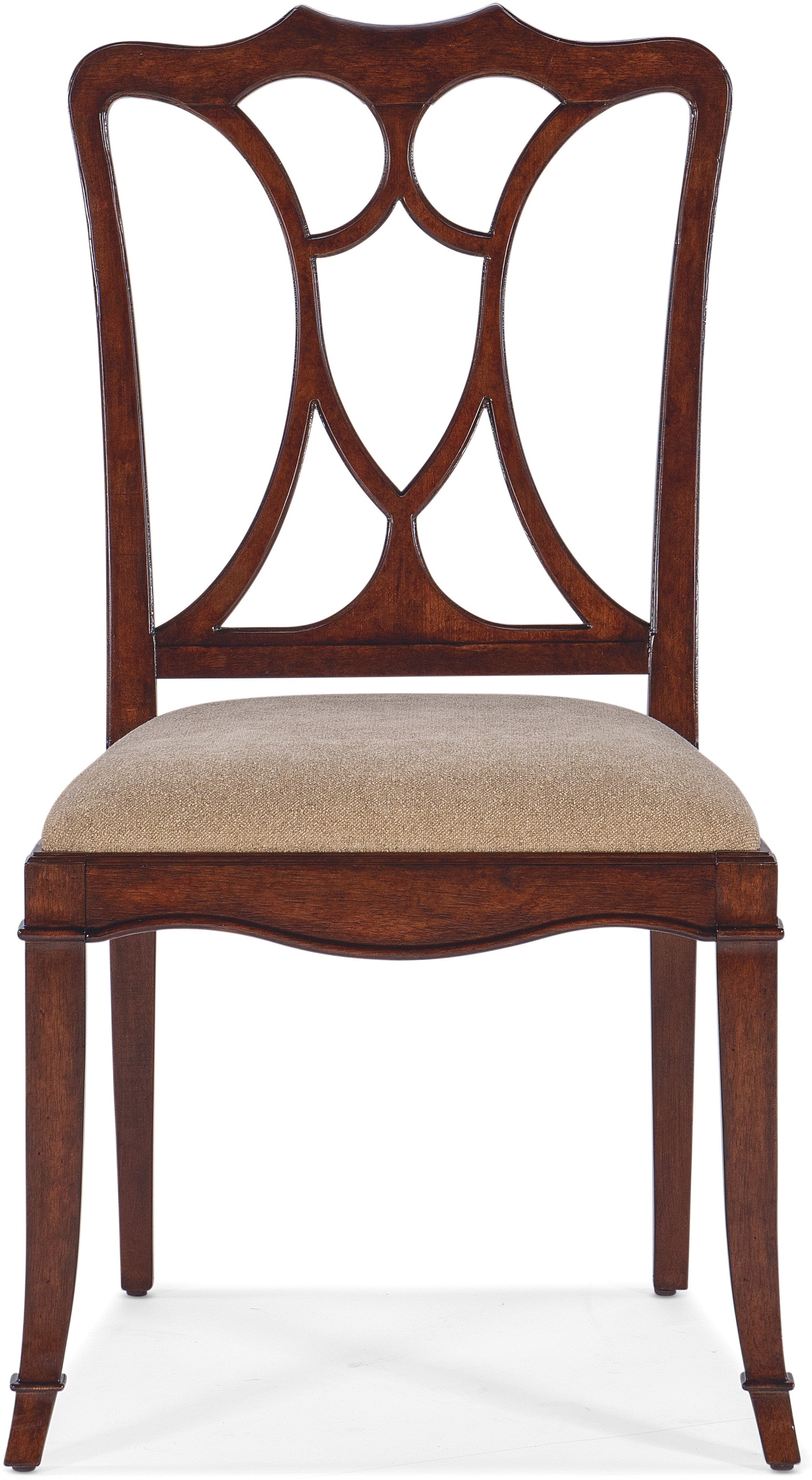 Hooker Furniture Casual Dining Charleston Upholstered Seat Side Chair-2 per carton/price ea