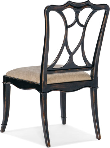 Hooker Furniture Casual Dining Charleston Upholstered Seat Side Chair-2 per carton/price ea