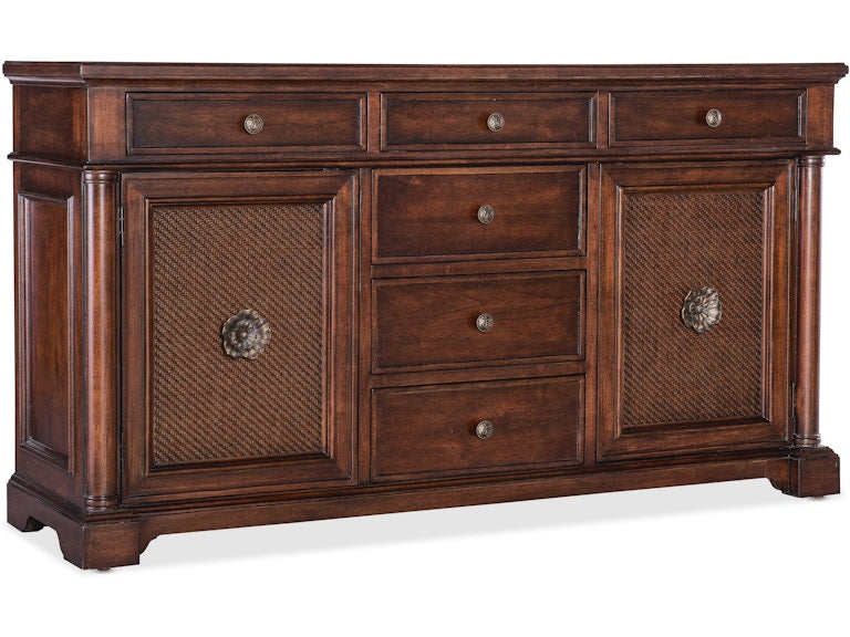 Hooker Furniture Casual Dining Charleston Two Door-Six Drawer Buffet