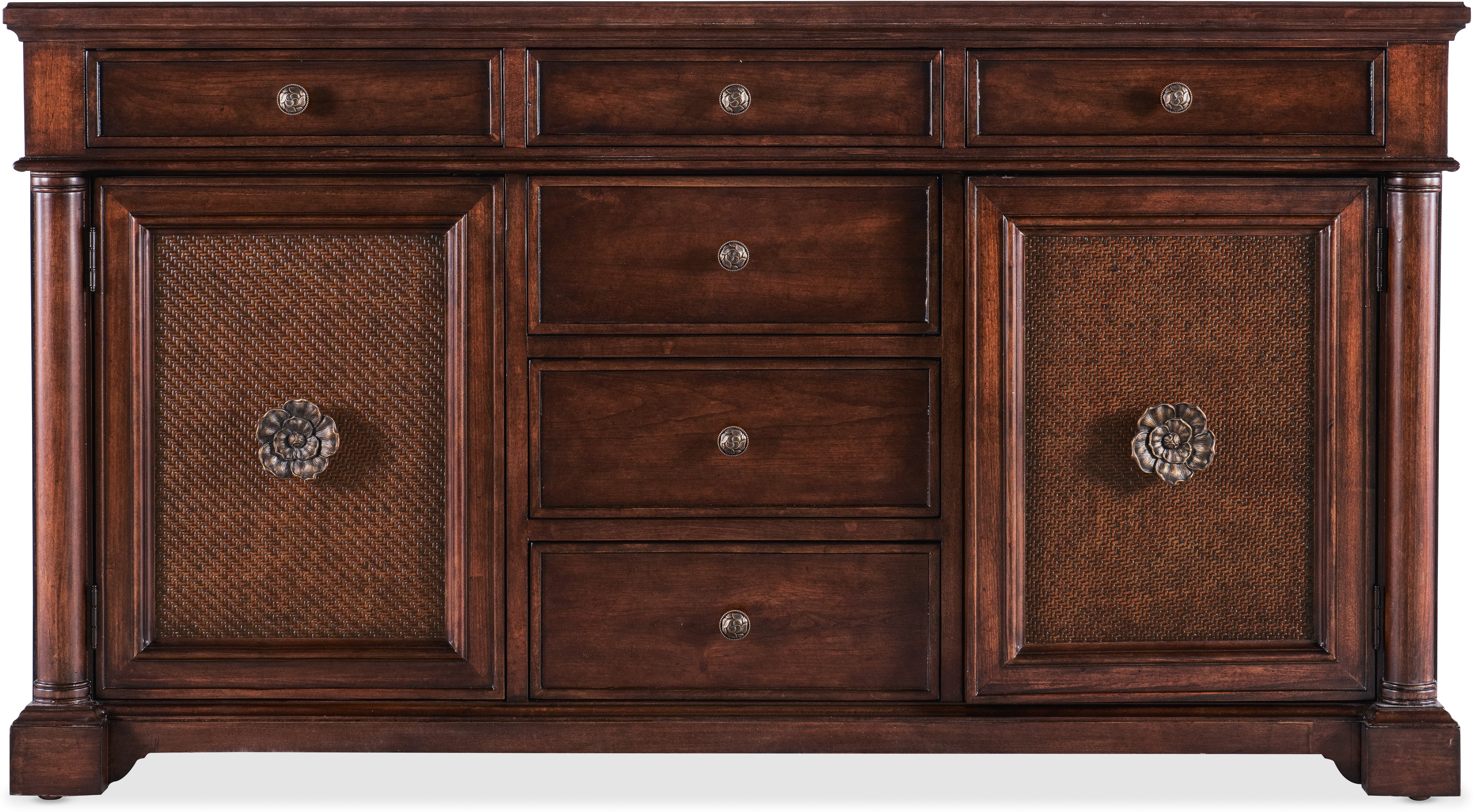 Hooker Furniture Casual Dining Charleston Two Door-Six Drawer Buffet
