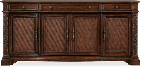 Hooker Furniture Casual Dining Charleston Four Door-Three Drawer Buffet