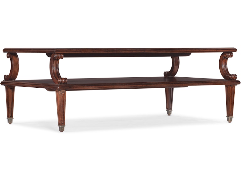 Hooker Furniture Living Room Charleston Rectangle Cocktail Table