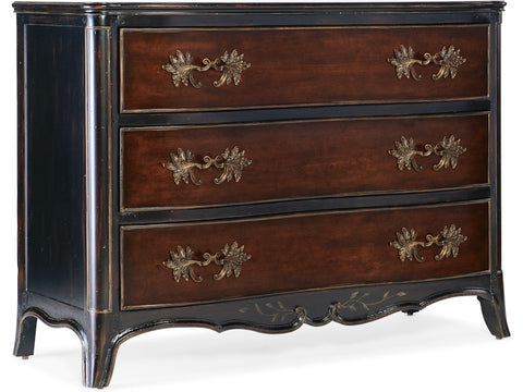 Hooker Furniture Living Room Charleston Three-Drawer Accent Chest