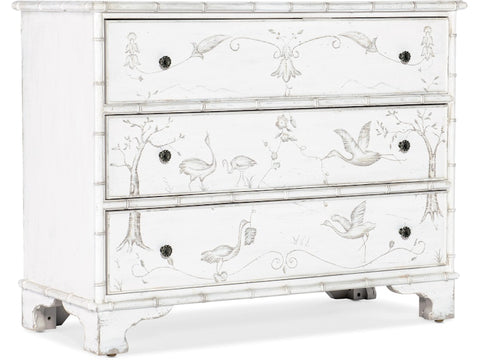 Hooker Furniture Living Room Charleston Three-Drawer Accent Chest