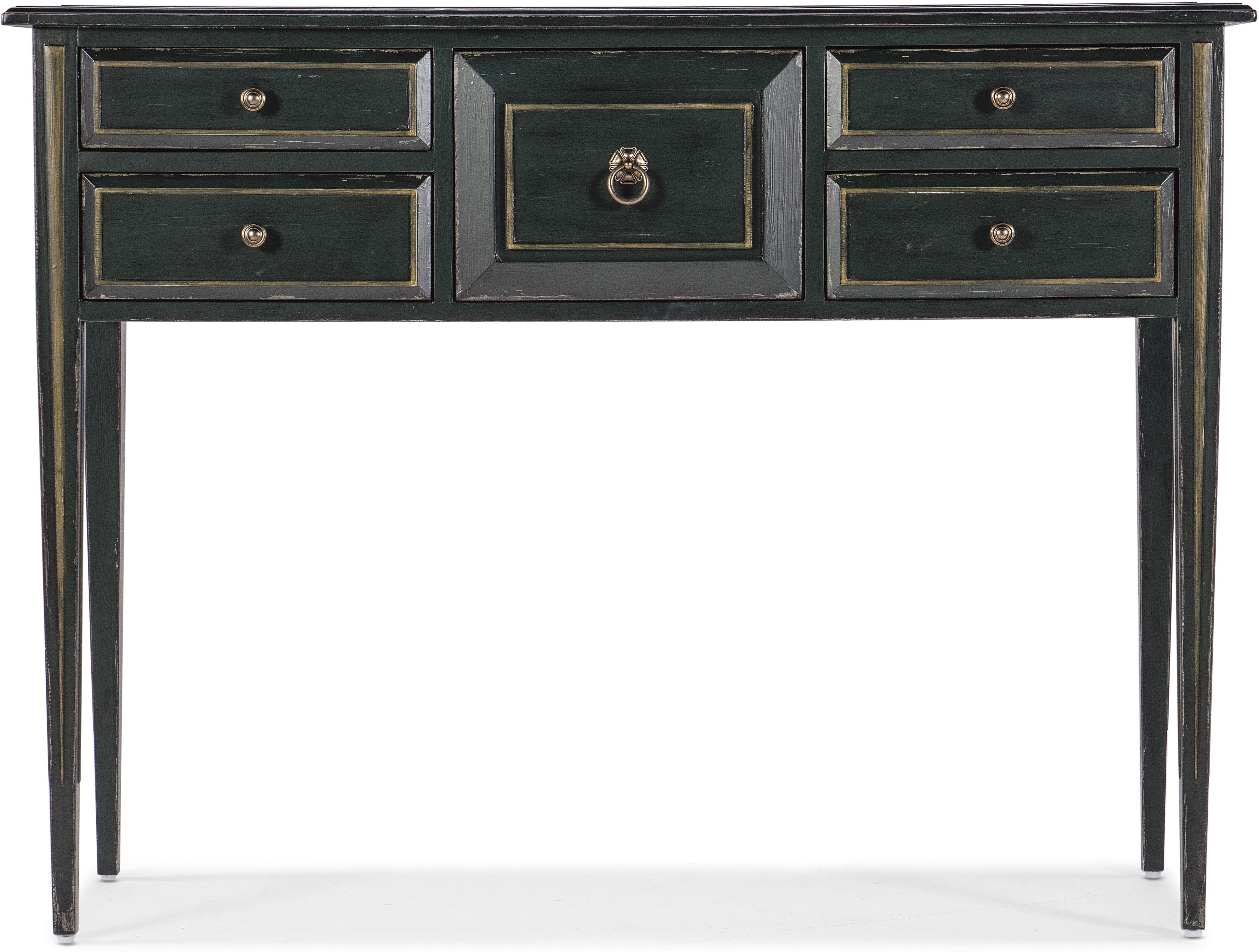 Hooker Furniture Living Room Charleston Five-Drawer Console Table