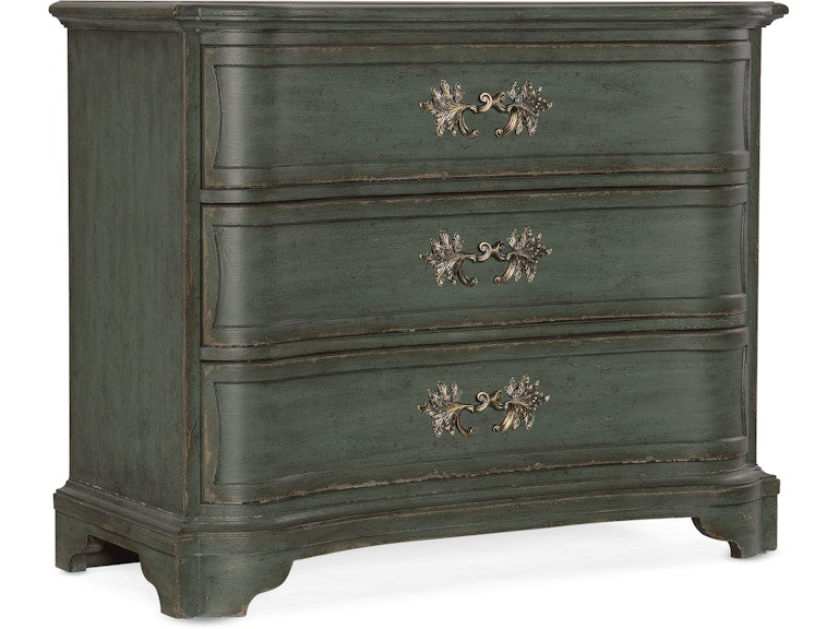 Hooker Furniture Living Room Charleston Three-Drawer Accent Chest
