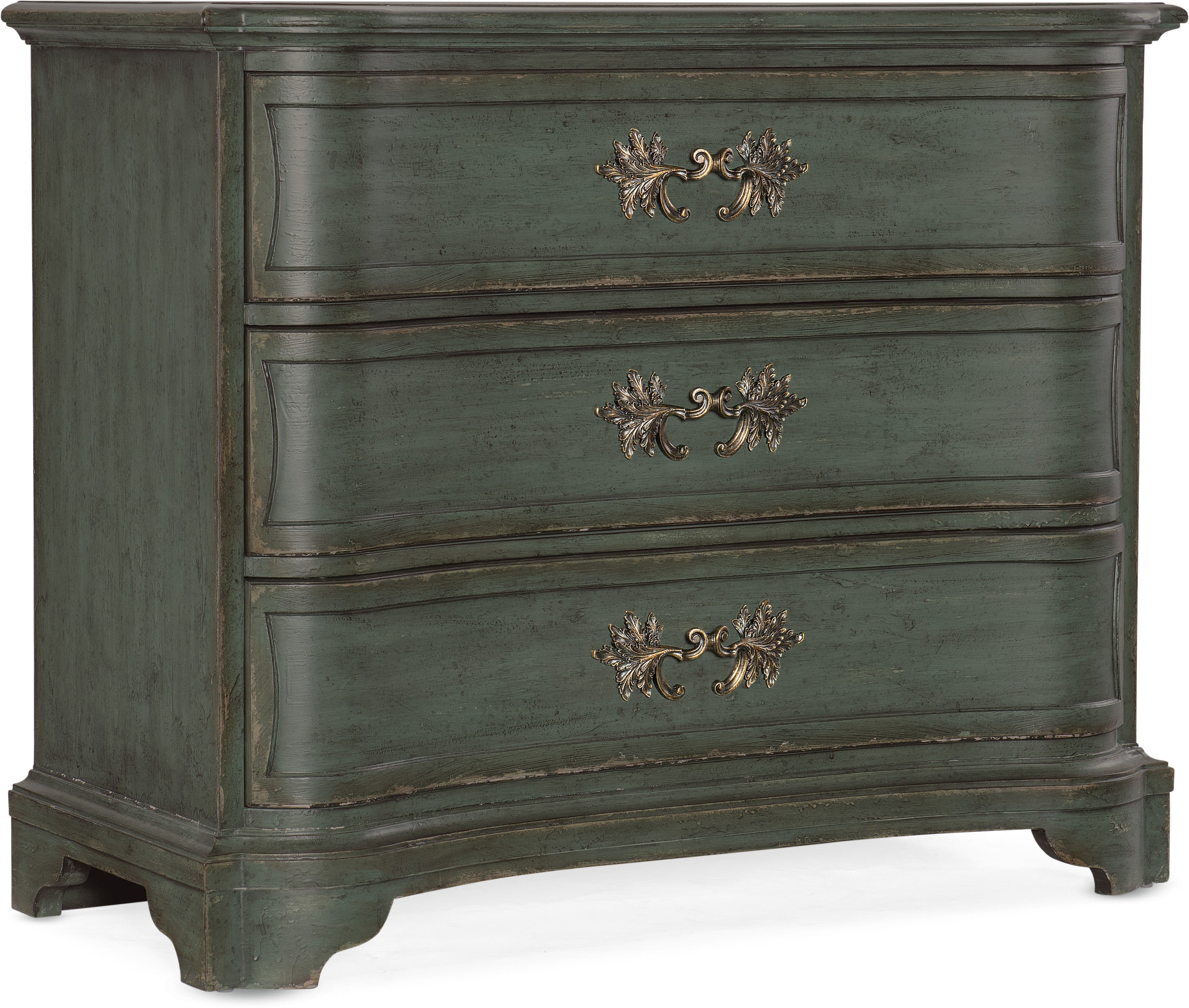 Hooker Furniture Living Room Charleston Three-Drawer Accent Chest
