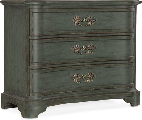 Hooker Furniture Living Room Charleston Three-Drawer Accent Chest