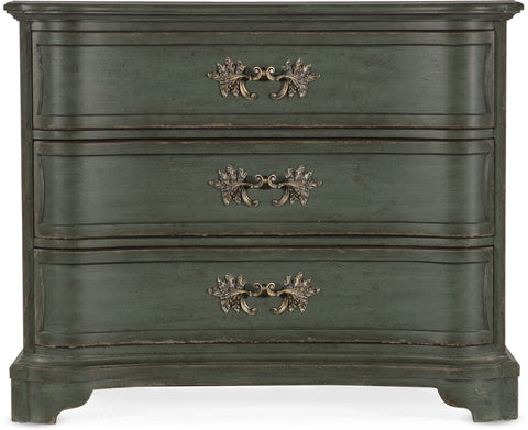 Hooker Furniture Living Room Charleston Three-Drawer Accent Chest