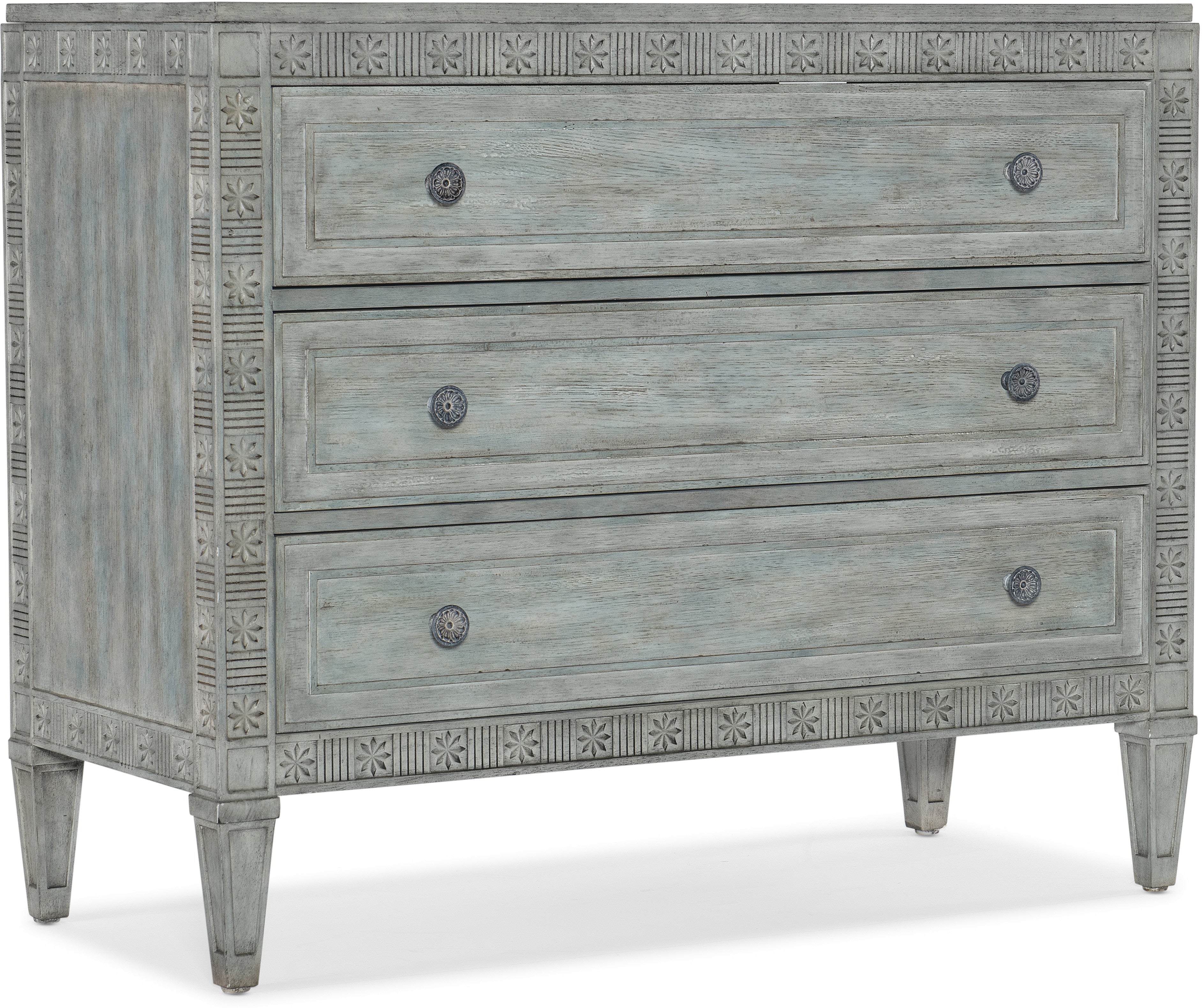 Hooker Furniture Living Room Charleston Three-Drawer Chest