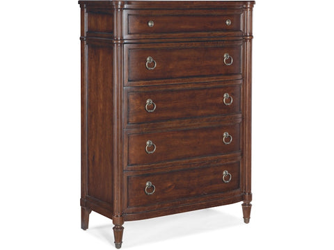 Hooker Furniture Bedroom Charleston Five-Drawer Chest