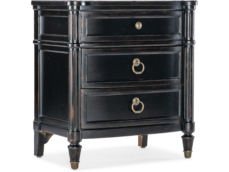 Hooker Furniture Bedroom Charleston Three-Drawer Nightstand