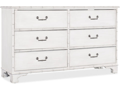 Hooker Furniture Bedroom Charleston Six-Drawer Dresser