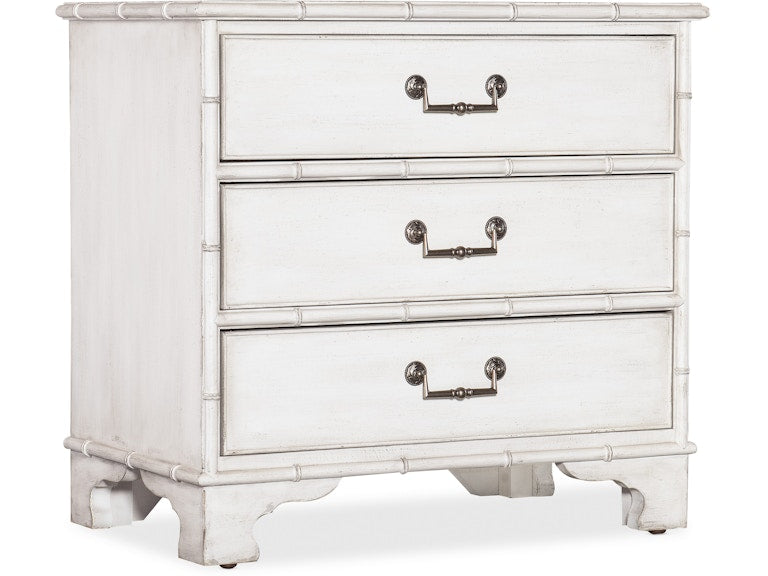 Hooker Furniture Bedroom Charleston Three-Drawer Nightstand