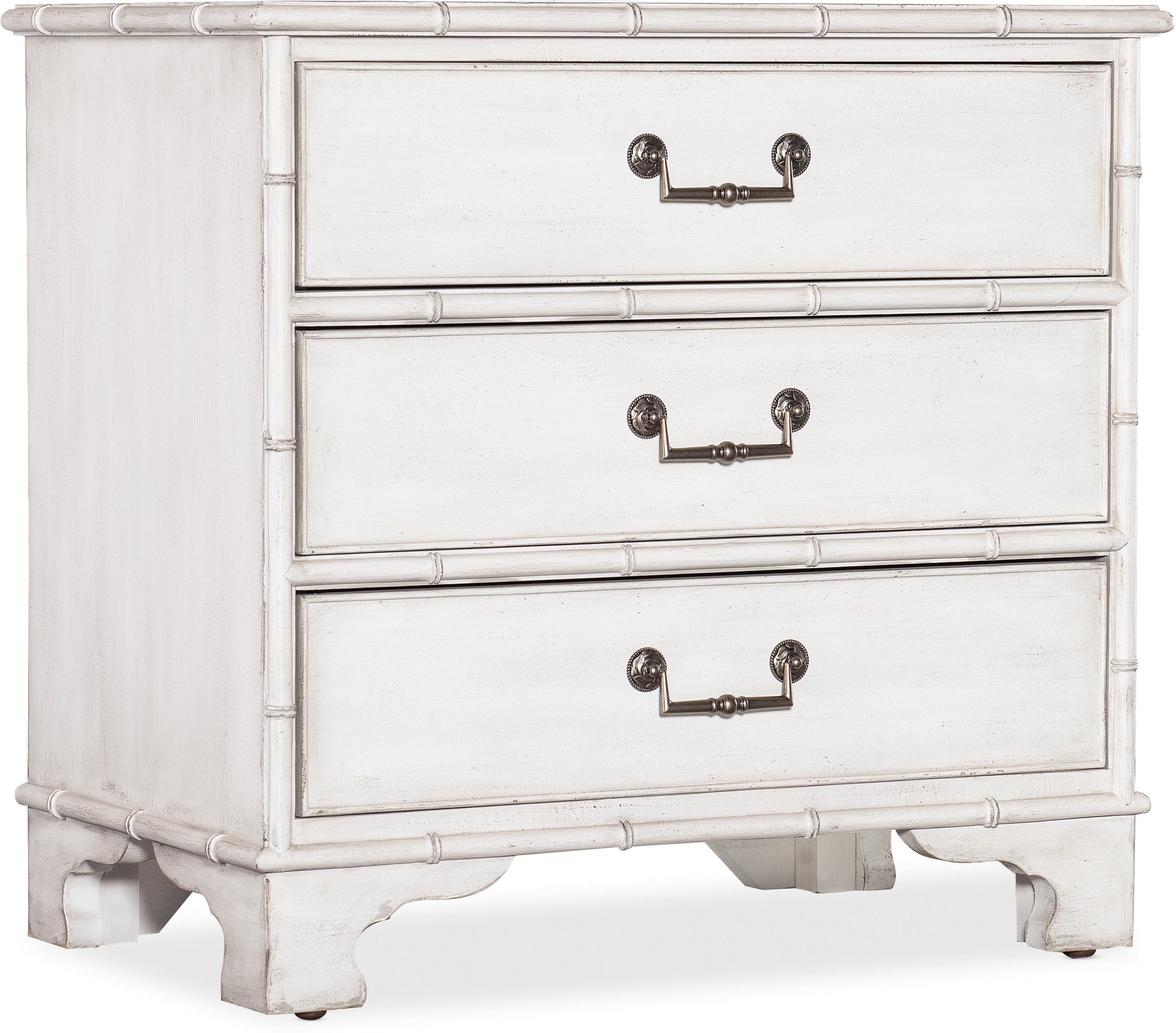 Hooker Furniture Bedroom Charleston Three-Drawer Nightstand