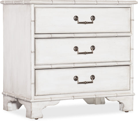 Hooker Furniture Bedroom Charleston Three-Drawer Nightstand