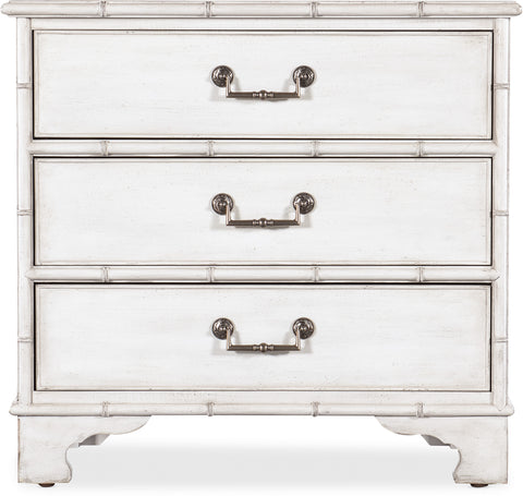 Hooker Furniture Bedroom Charleston Three-Drawer Nightstand