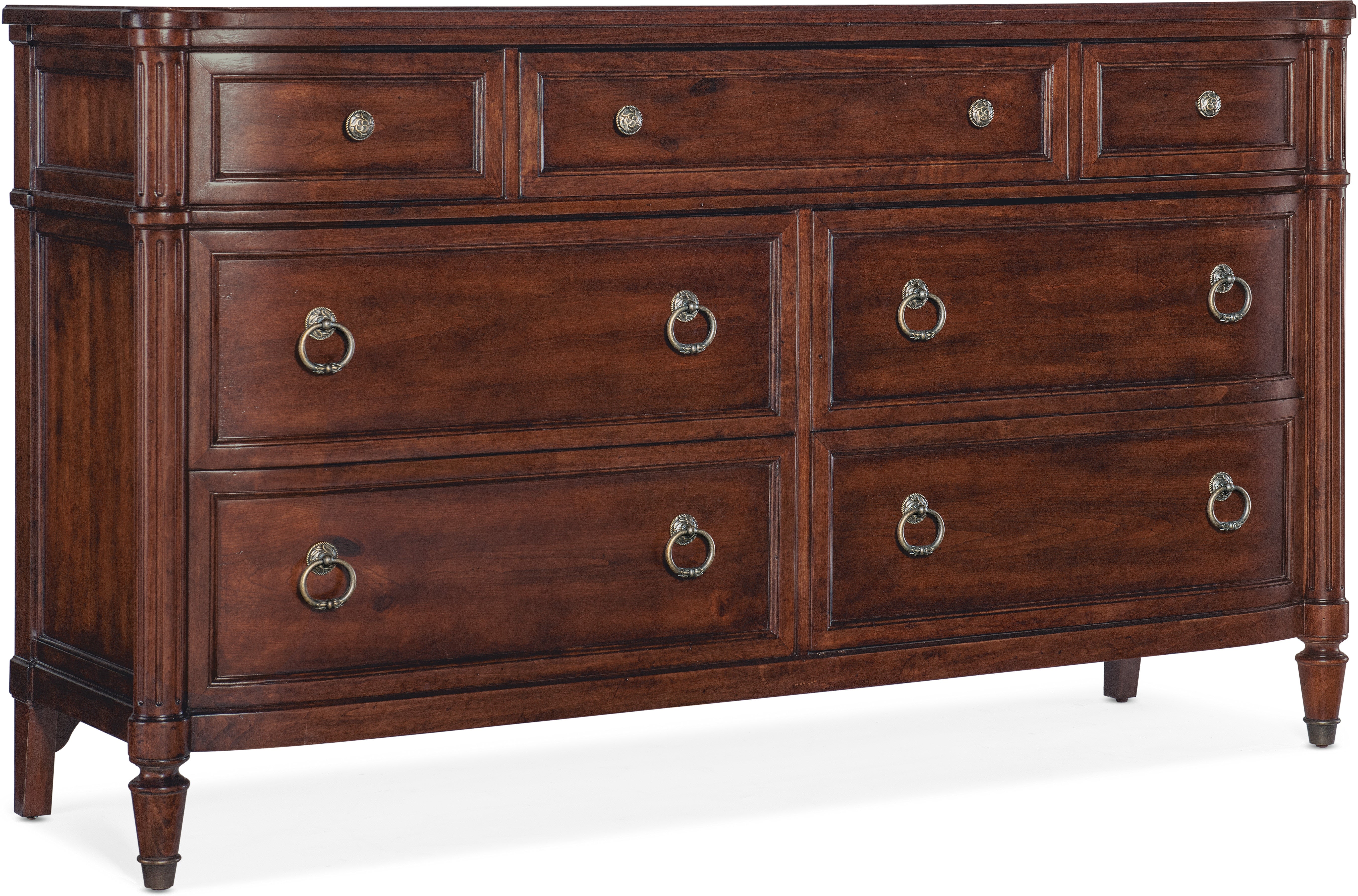 Hooker Furniture Bedroom Charleston Seven-Drawer Dresser