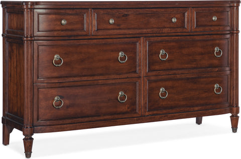 Hooker Furniture Bedroom Charleston Seven-Drawer Dresser