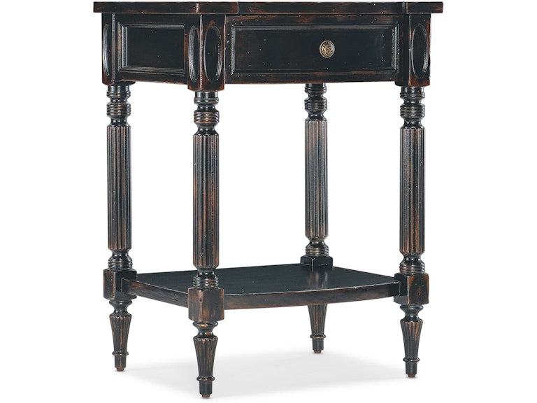 Hooker Furniture Bedroom Charleston One-Drawer Telephone Table