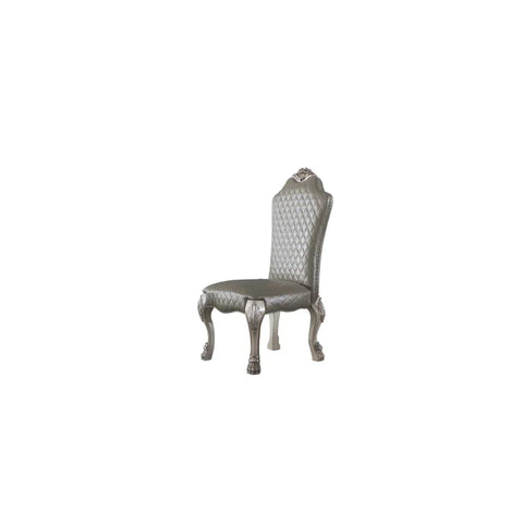 Dresden Vintage Bone White & PU Side Chair Model 68172 By ACME Furniture
