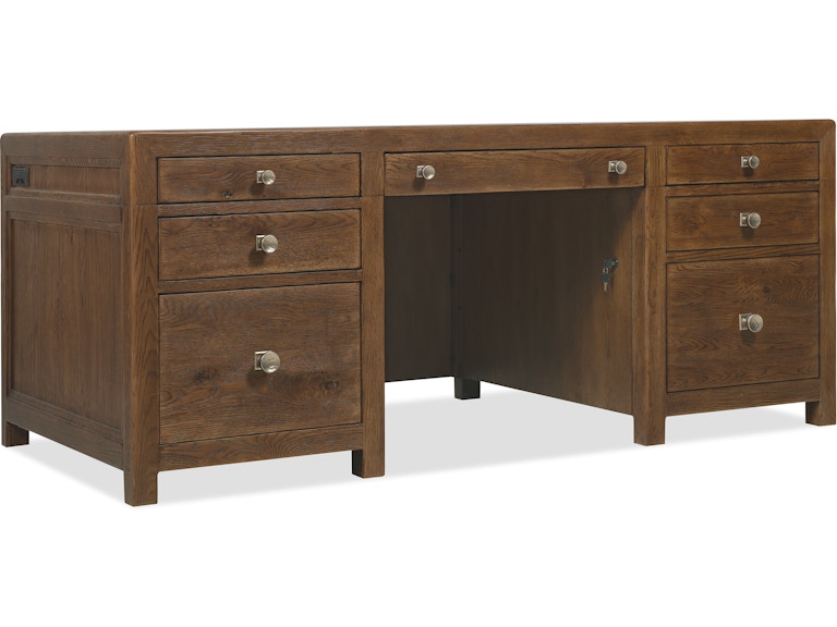 Hooker Furniture Home Office Driftwood Executive Desk