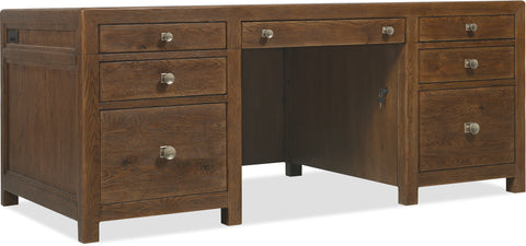 Hooker Furniture Home Office Driftwood Executive Desk